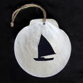 Shell Ornament Sailboat