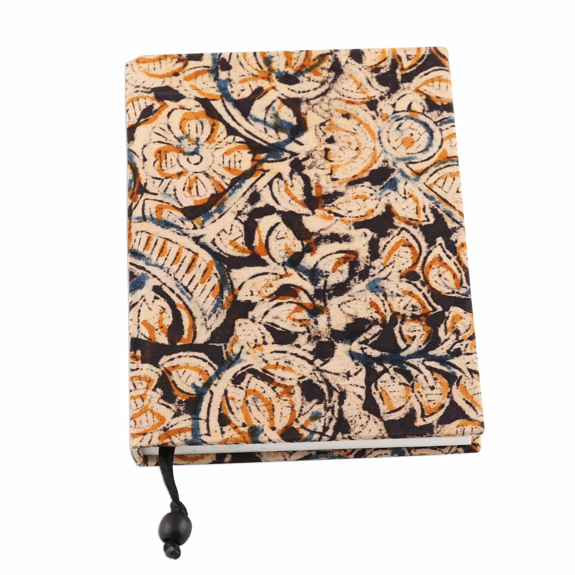 Floral Printed Cotton Journal Crafted in India - Floral Story