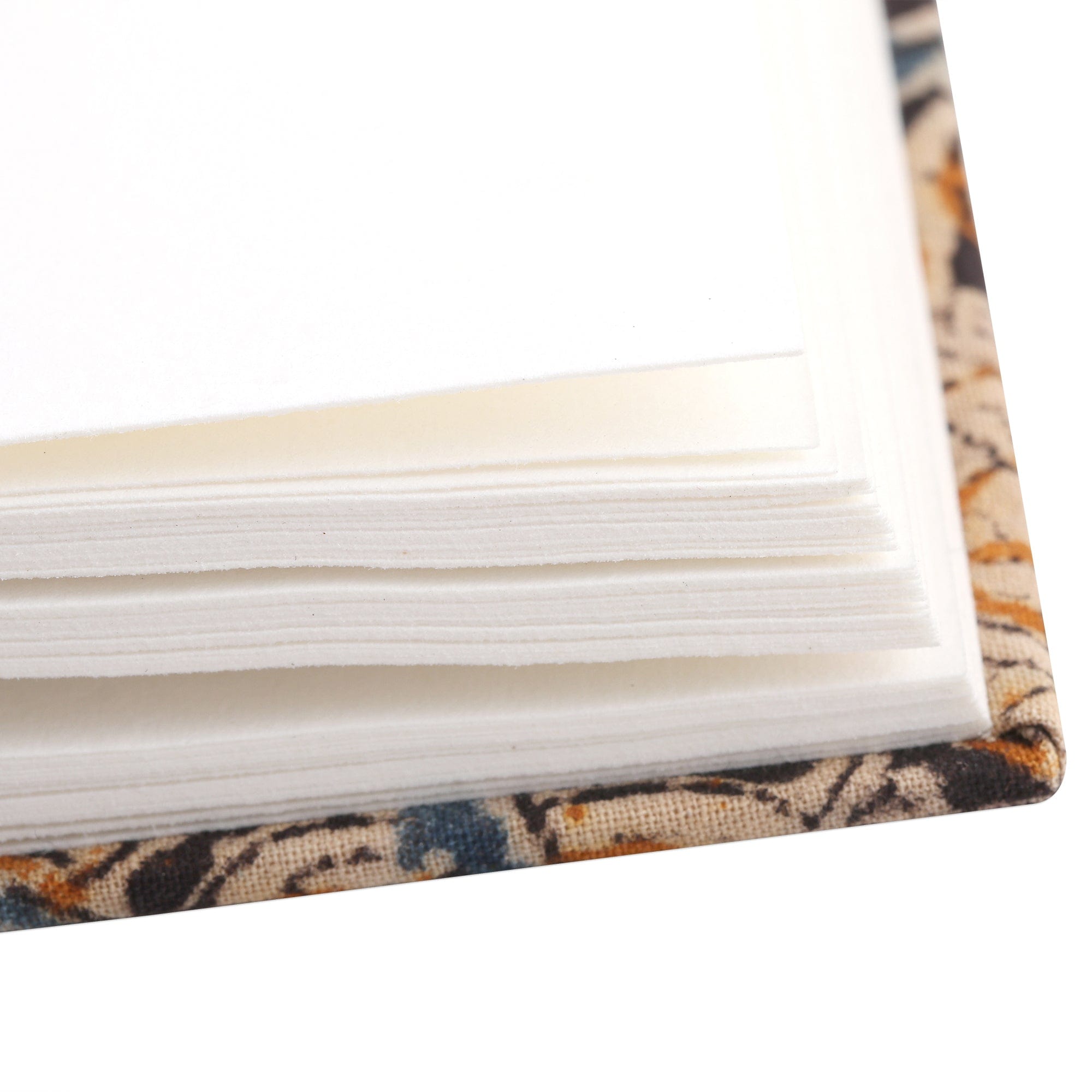 Floral Printed Cotton Journal Crafted in India - Floral Story